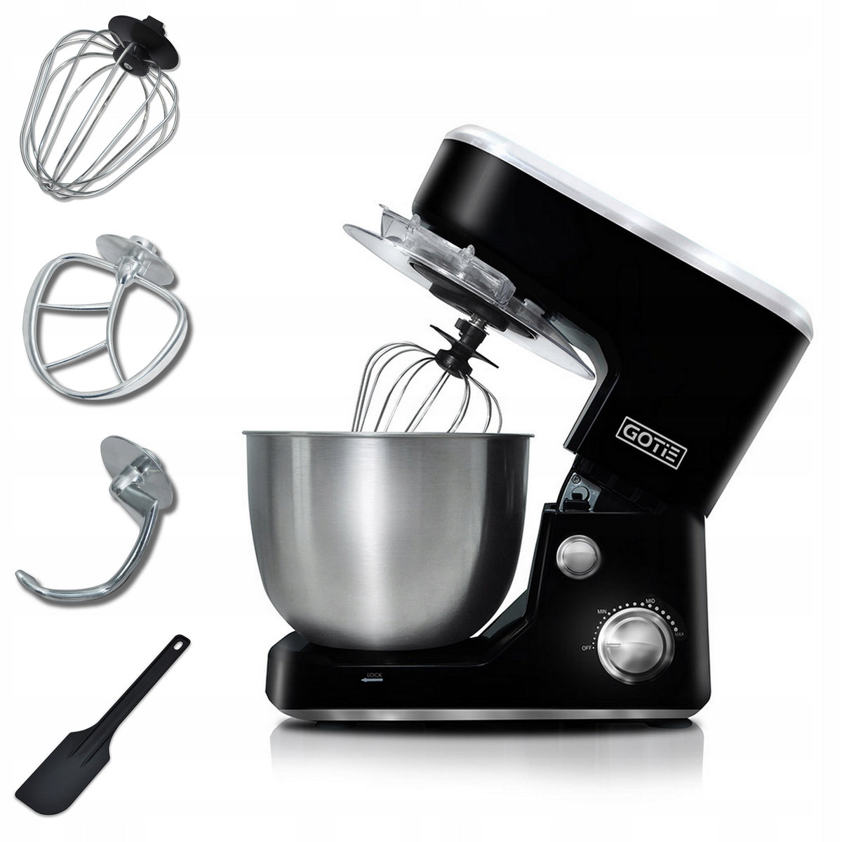 Food processor Gotie GPM-1000B 1000W black