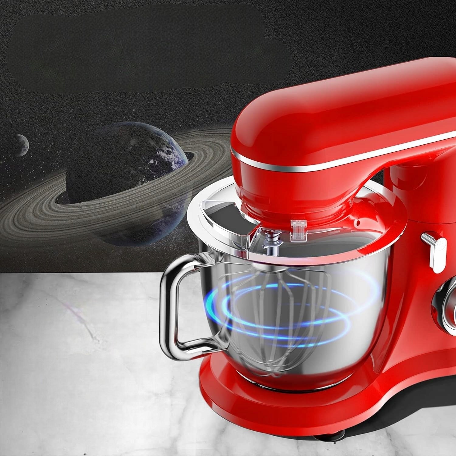 Food processor KICHOT SM-1533 1300 W red 10 gears, 4.5L Manufacturer code SM-1533