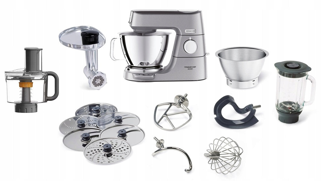 Food processor Kenwood 1200 W silver/grey 7 l with integrated scale