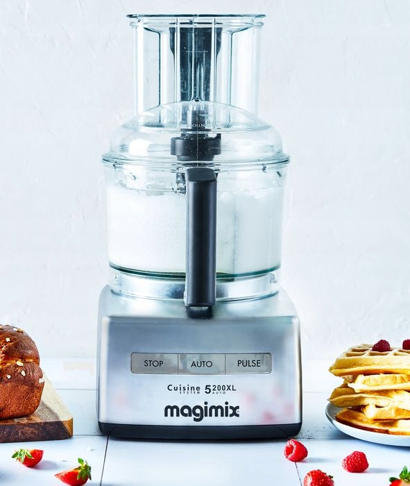 Food processor Magimix 5200XL 1100W chrome + book Packaging status original
