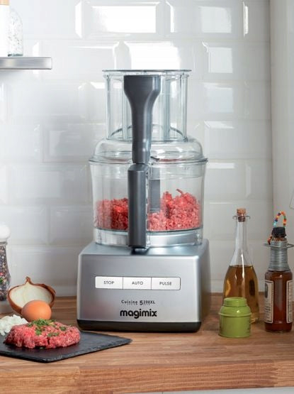 Food processor Magimix 5200XL 1100W silver + book Packaging status original
