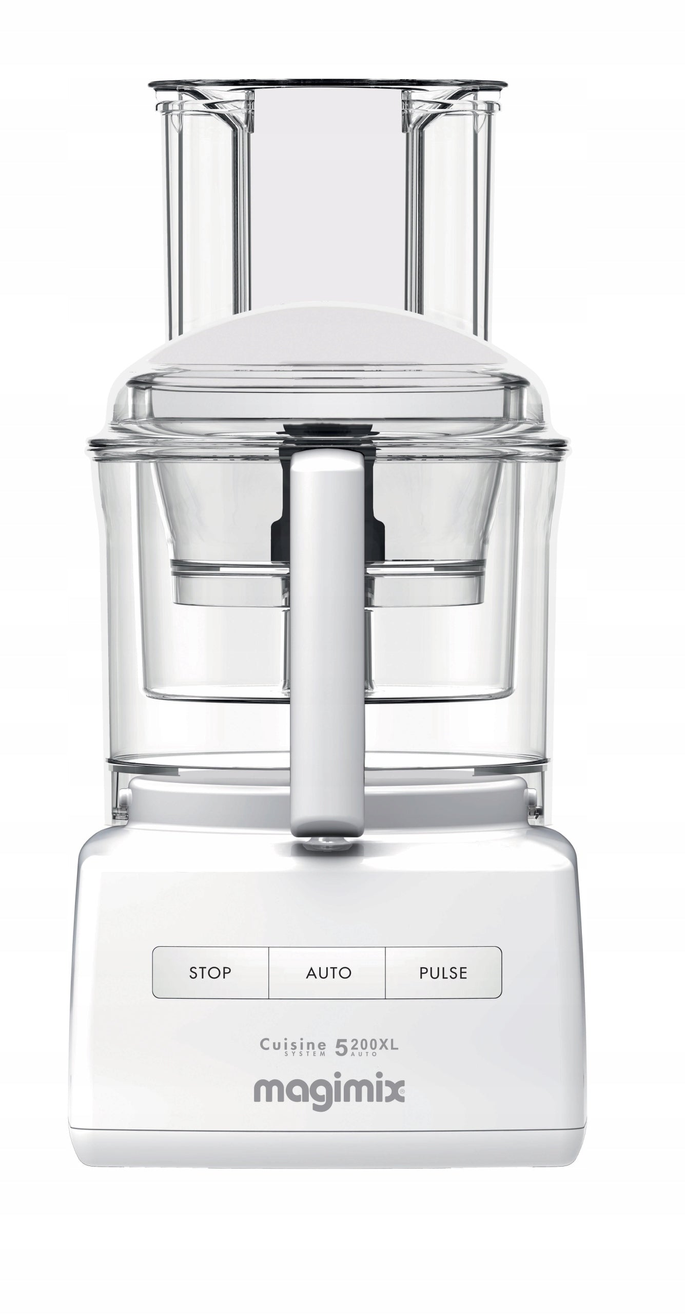 Food processor Magimix 5200XL 1100W white + book