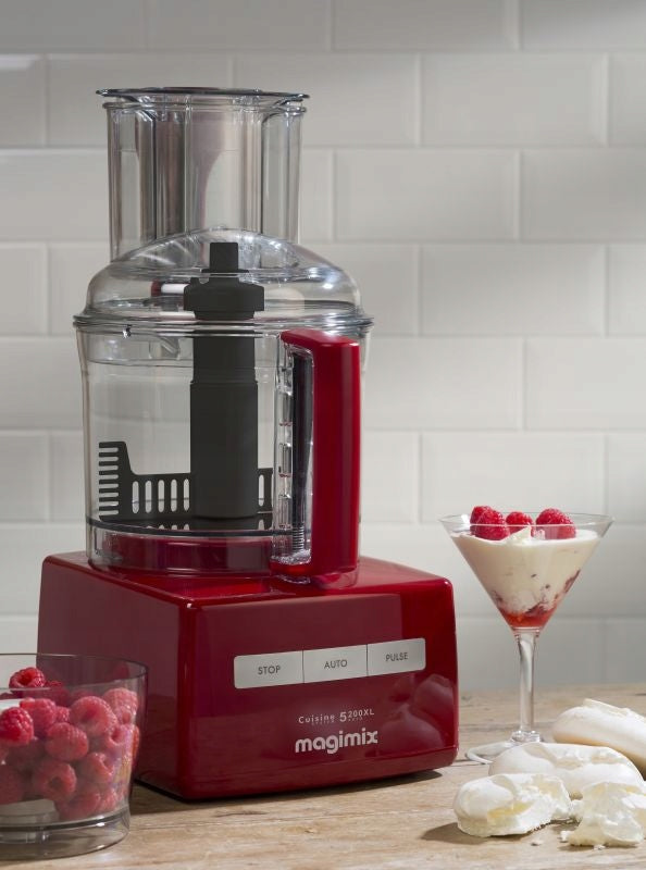 Food processor Magimix 5200XL red 1100W + book Brand Magimix