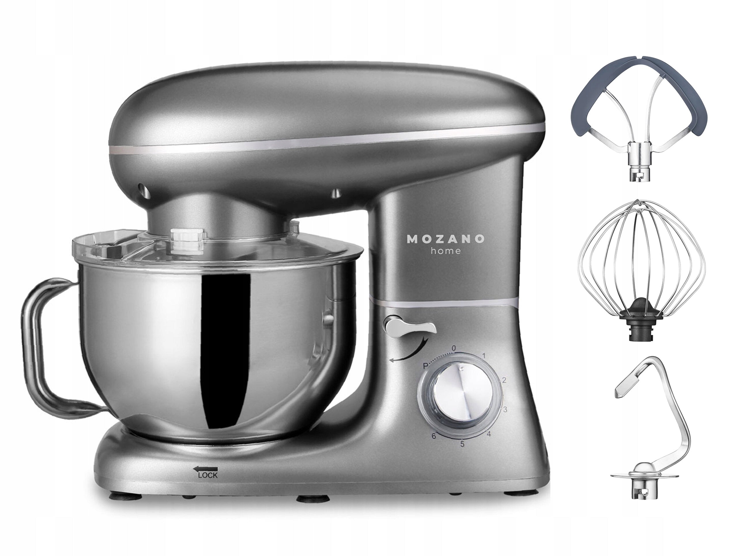 Food processor Mozano ROB 01 1400W planetary mixer 5L