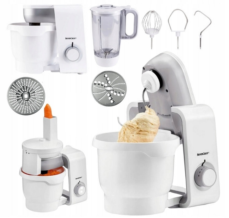 Food processor PLANETARY SilverCrest SKM 550 B3 550 W silver/grey