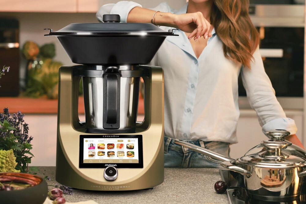 Food processor Philipiak Milano COOKOVER C-01 gold1200W 3l Lewandowska Line Manufacturer code C-01 GOLD