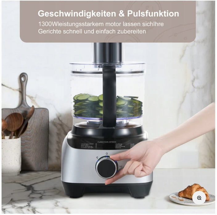 Food processor SNDOAS HGM-410 1300W Manufacturer code Y-EU-HGM-410