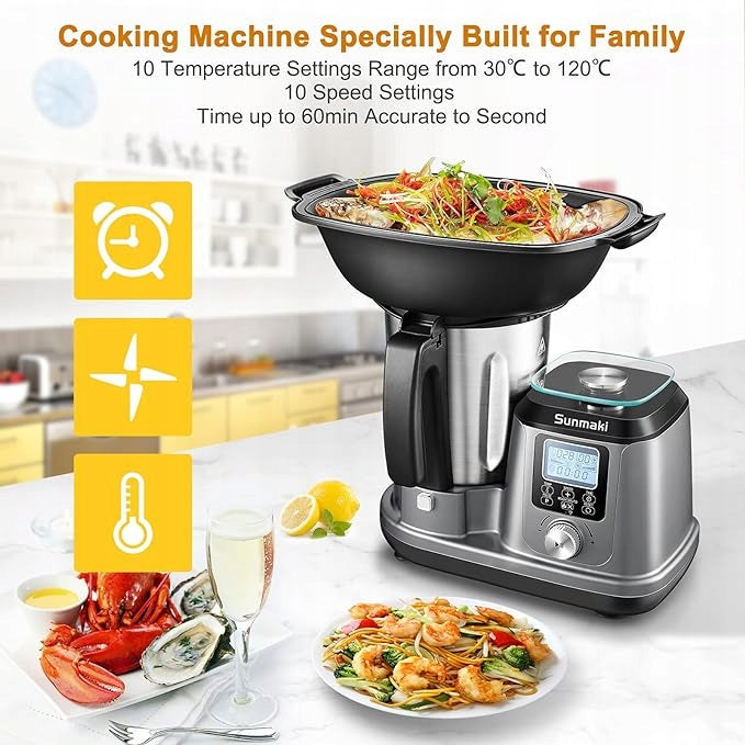 Food processor SUNMAKI SH-396C 1200 W Brand Sunmaki