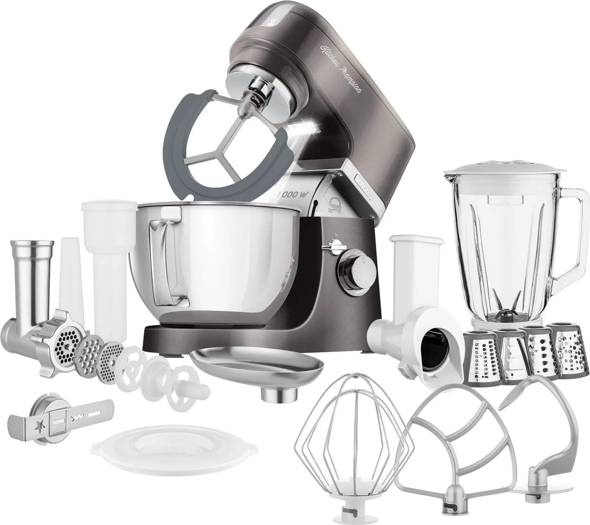 Food processor Sencor STM 6378BK 1000 W black + Freebie