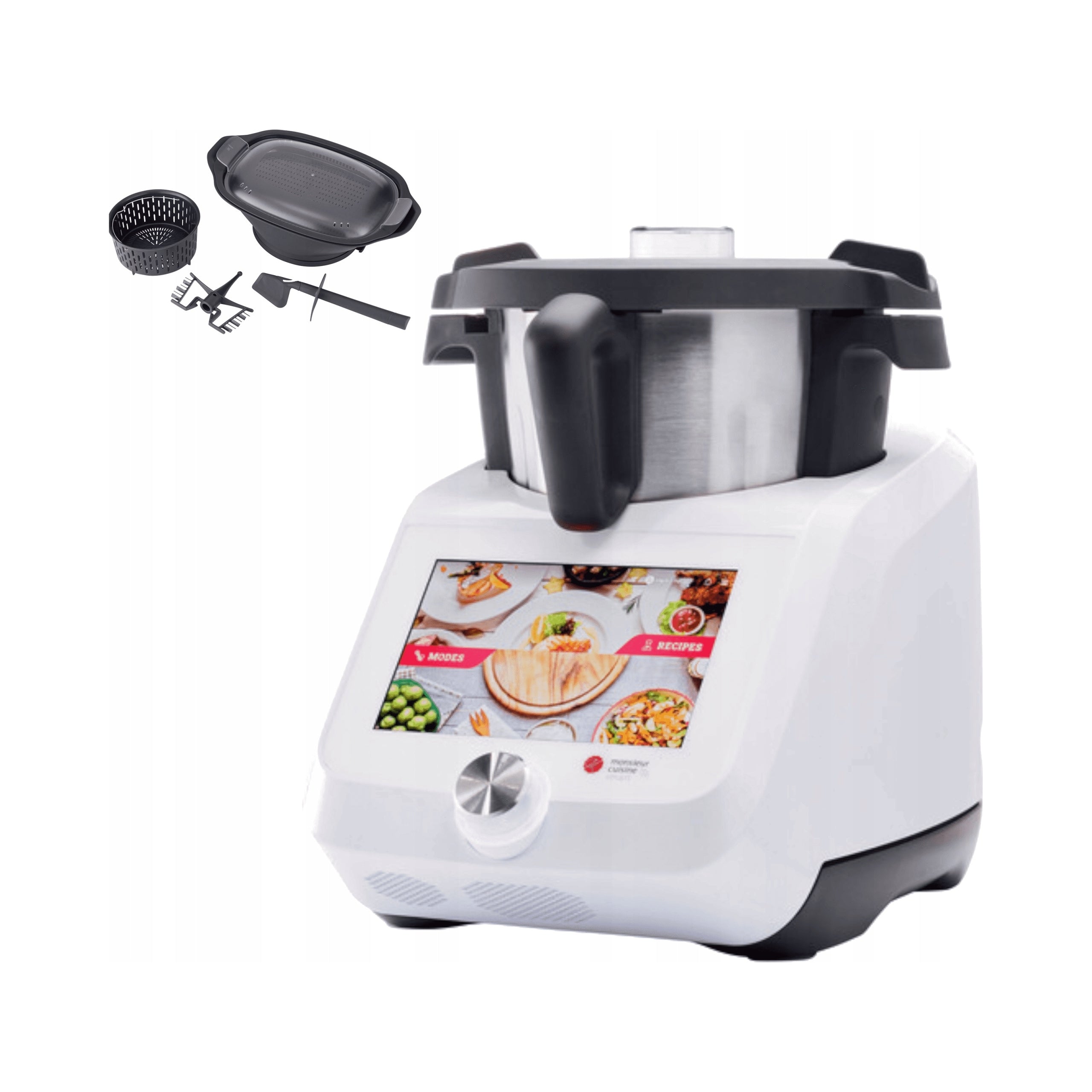 Food processor SilverCrest Monsieur Cuisine Smart 8 1200 W white Packaging status original