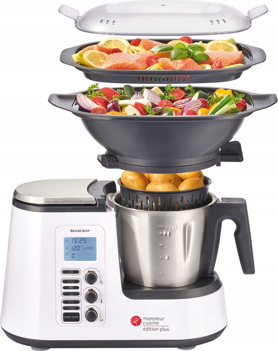 Food processor Silvercrest Monsieur Cuisine Plus 2,2 l Brand SilverCrest