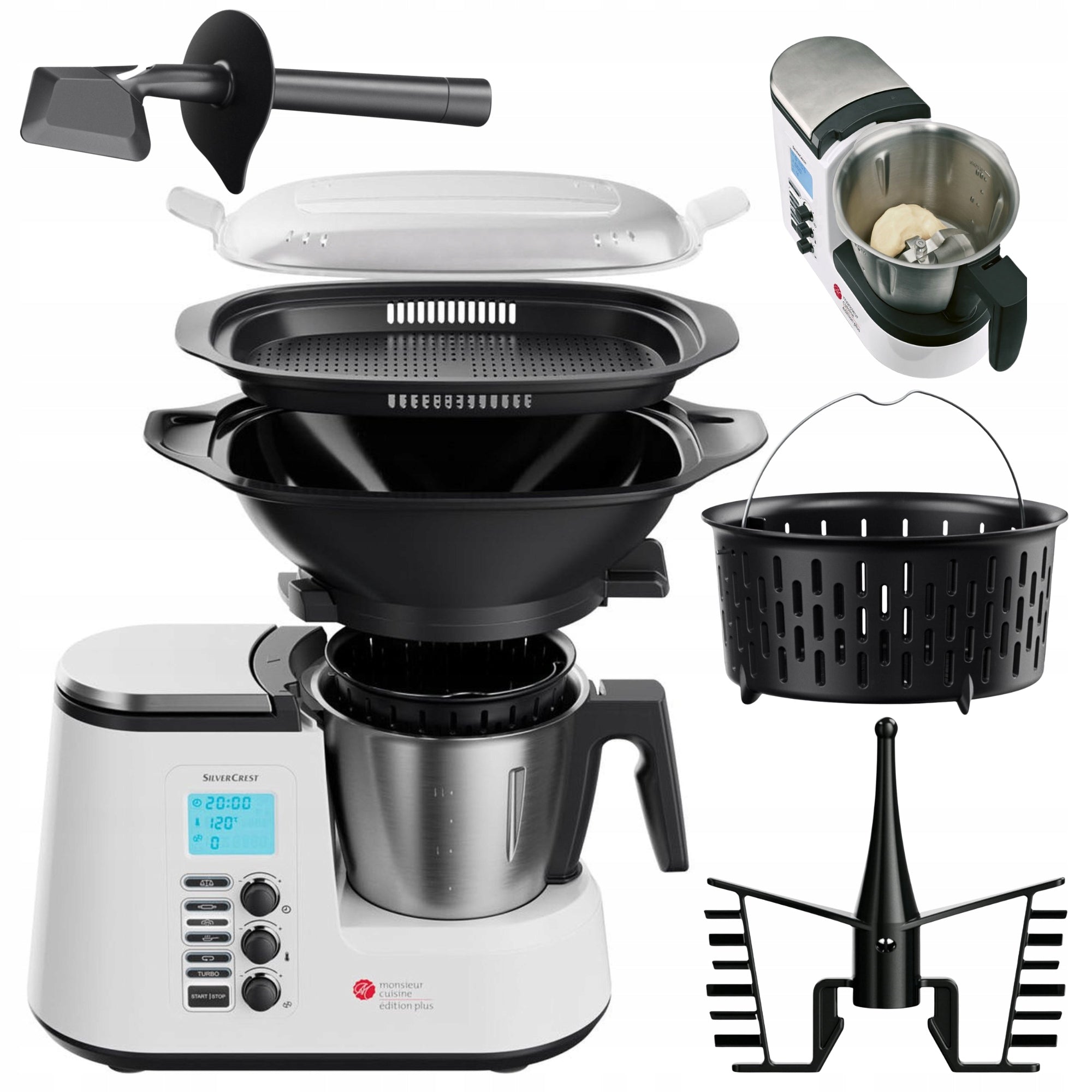 Food processor Silvercrest Monsieur Cuisine Plus 2,2 l