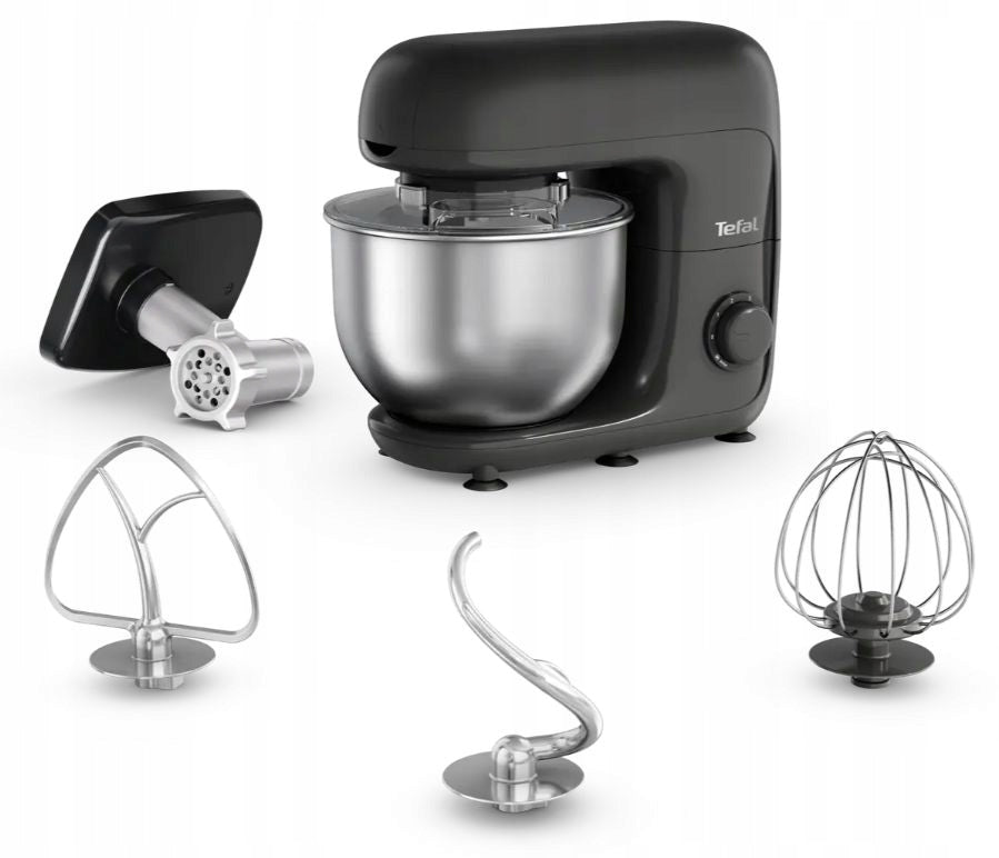 Food processor Tefal QB161H38 800 W black + meat grinder