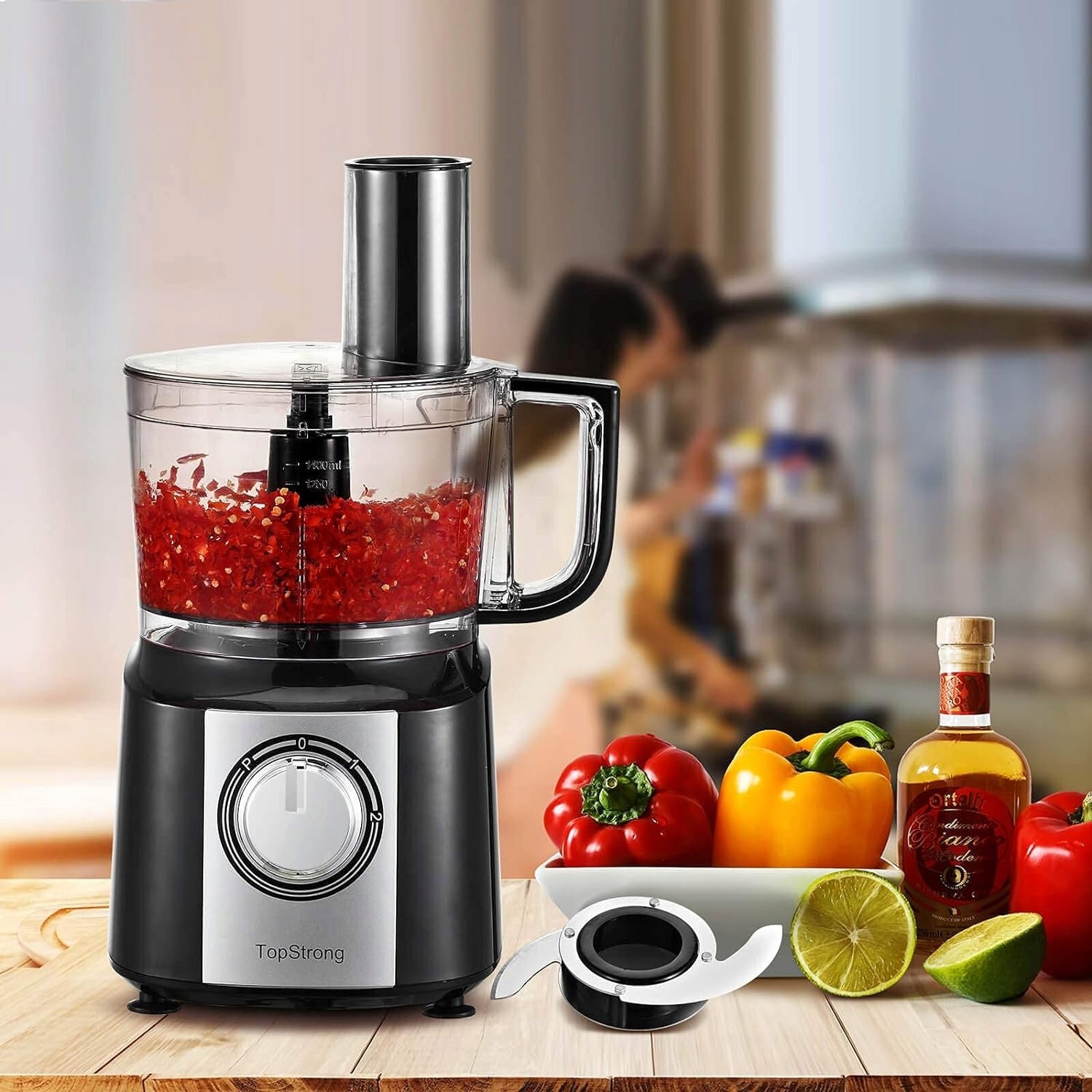Food processor TopStrong FP201A 800 W black EAN (GTIN) 0717710060490