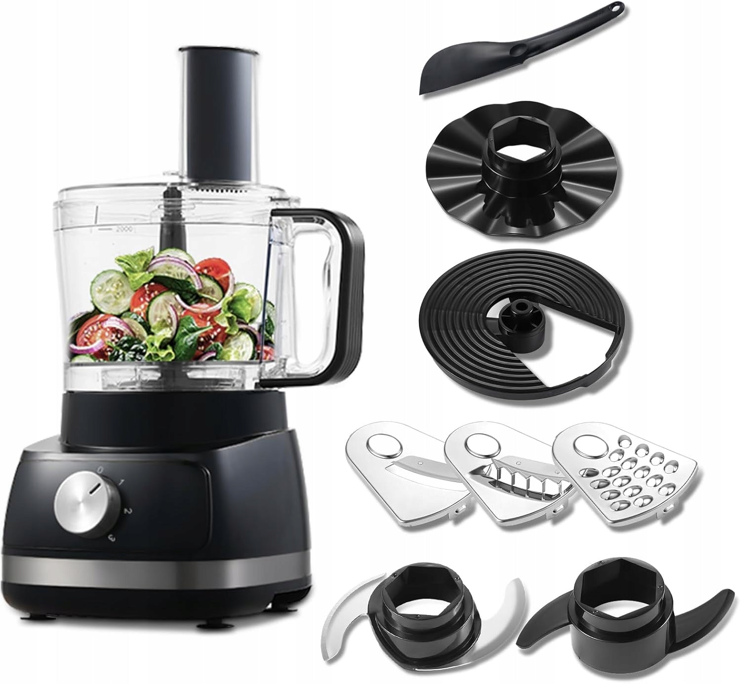 Food processor TopStrong HGM-421 800 W black Manufacturer code HGM-421