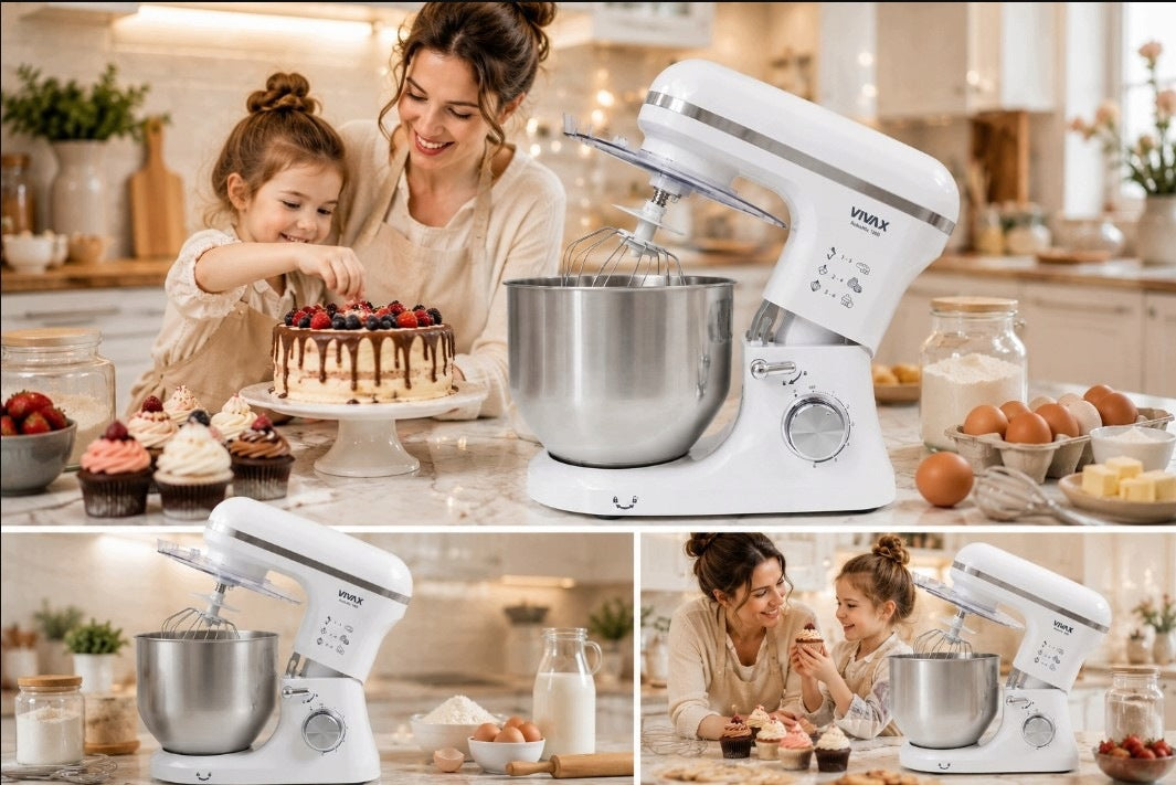 Food processor Vivax MIXER VIVAX RM-71800WH 1800 W white Manufacturer code MIKSER VIVAX RM-71800WH