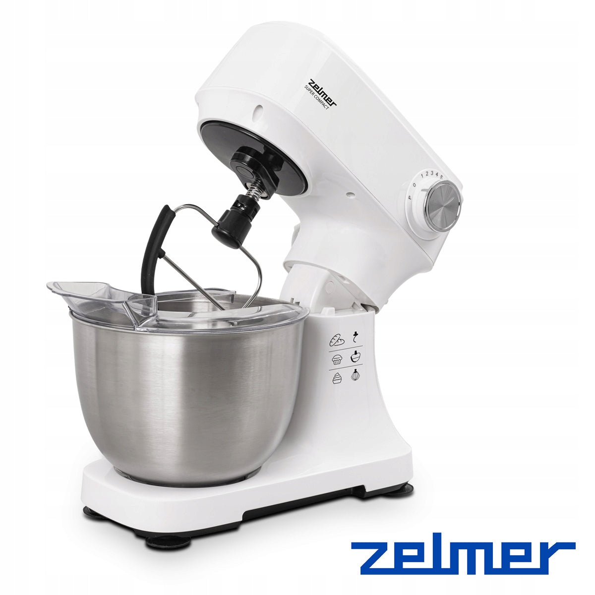 Food processor Zelmer ZKR1340 Super Compact 600 W white Manufacturer code ZKR1340