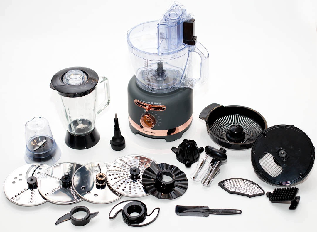Food processor multifunctional 16W1 1800W - blender shredder grinder grater Packaging status original
