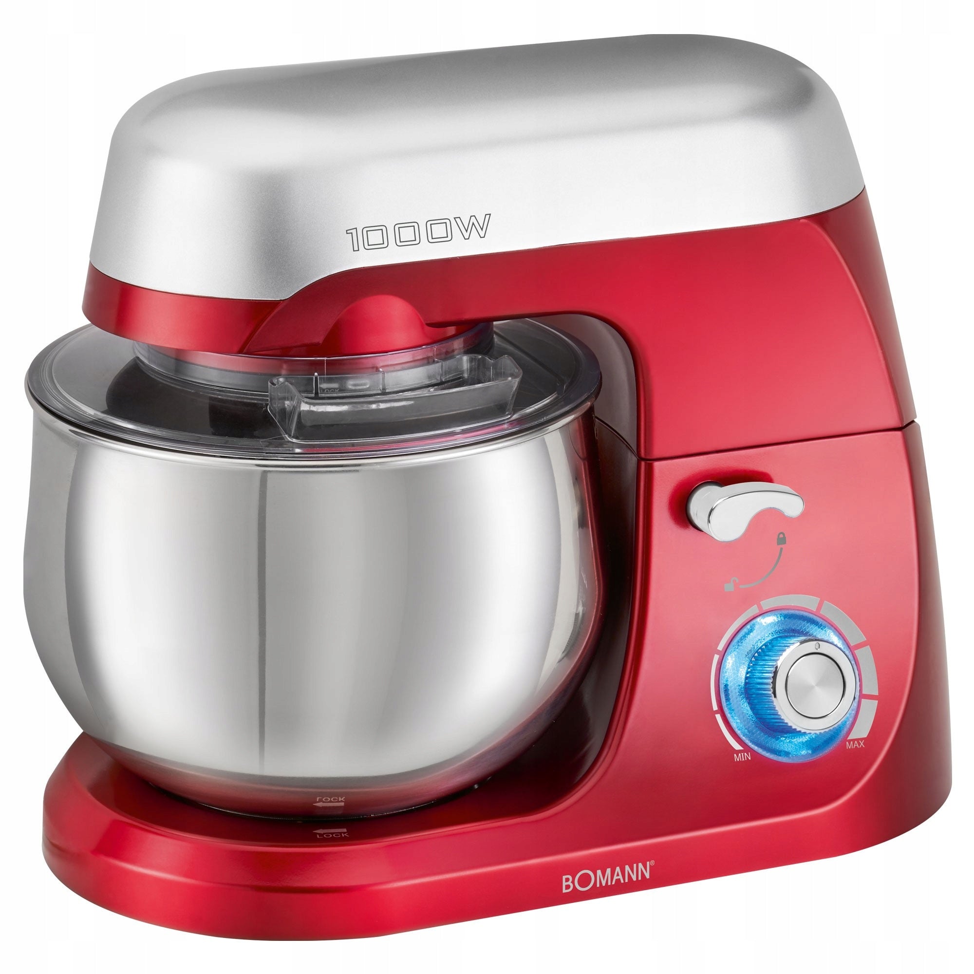 Food processor, planetary mixer Bomann KM 6009 CB (red)
