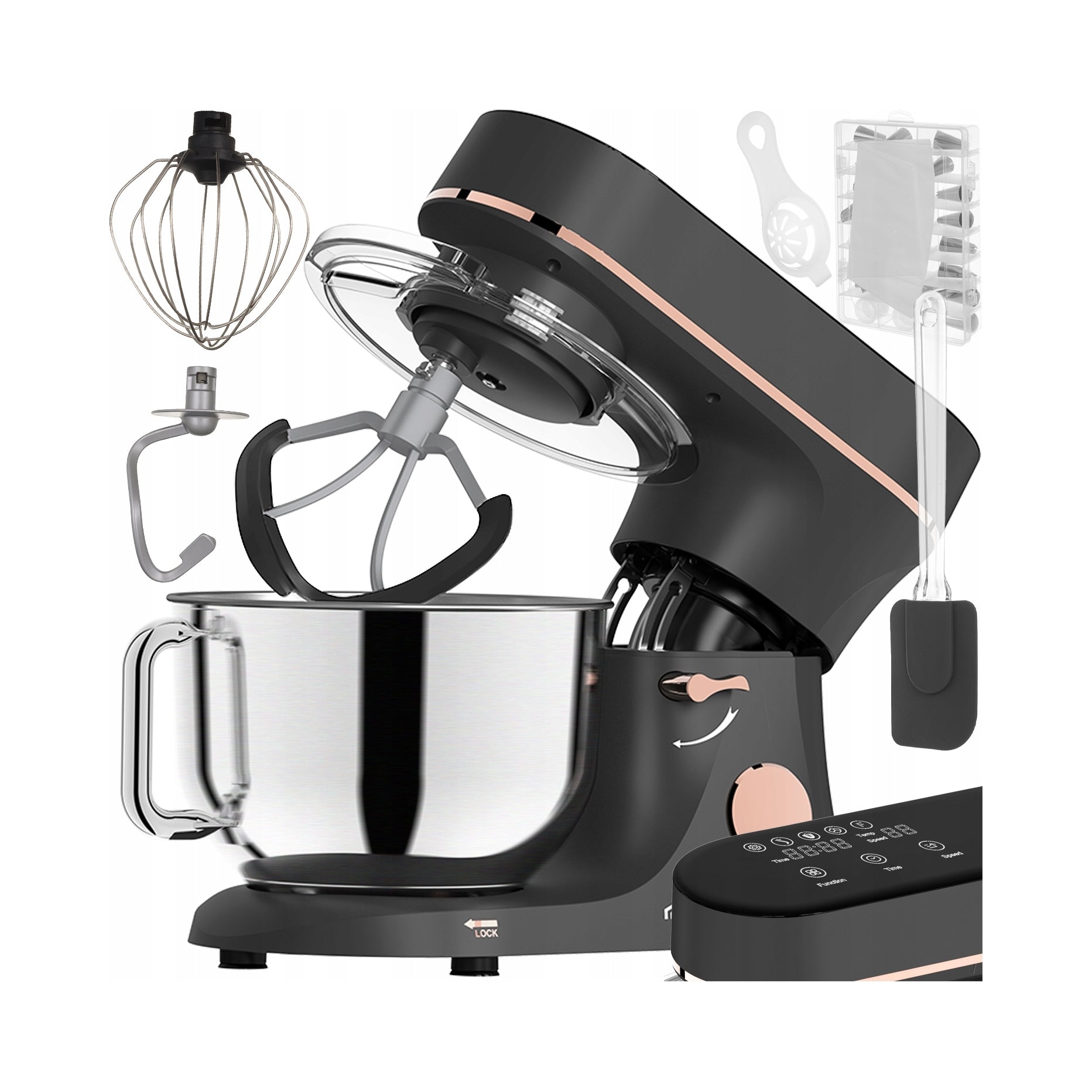 Food processor with heated bowl 25727