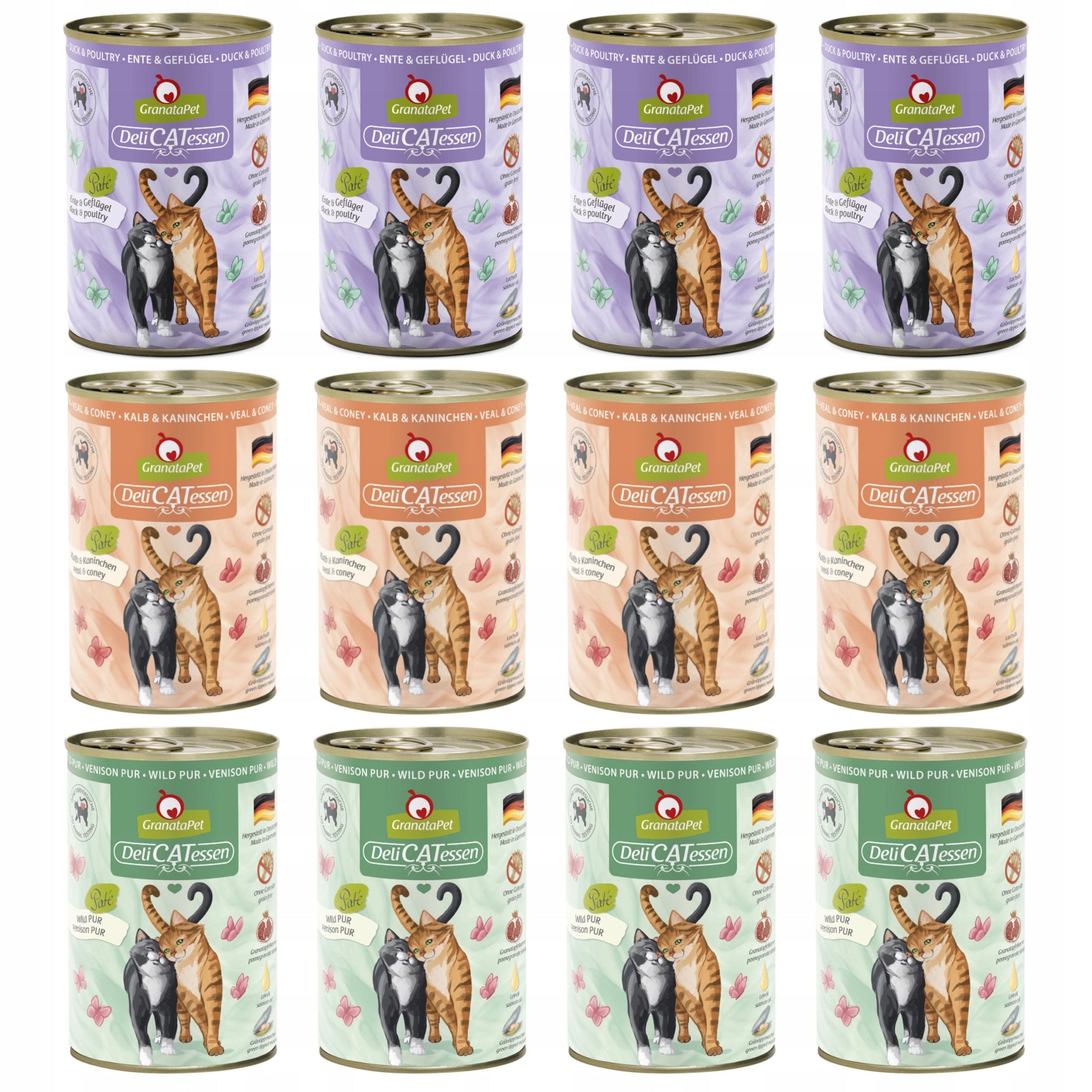 Food set GranataPet DeliCatessen 12x 400g mix