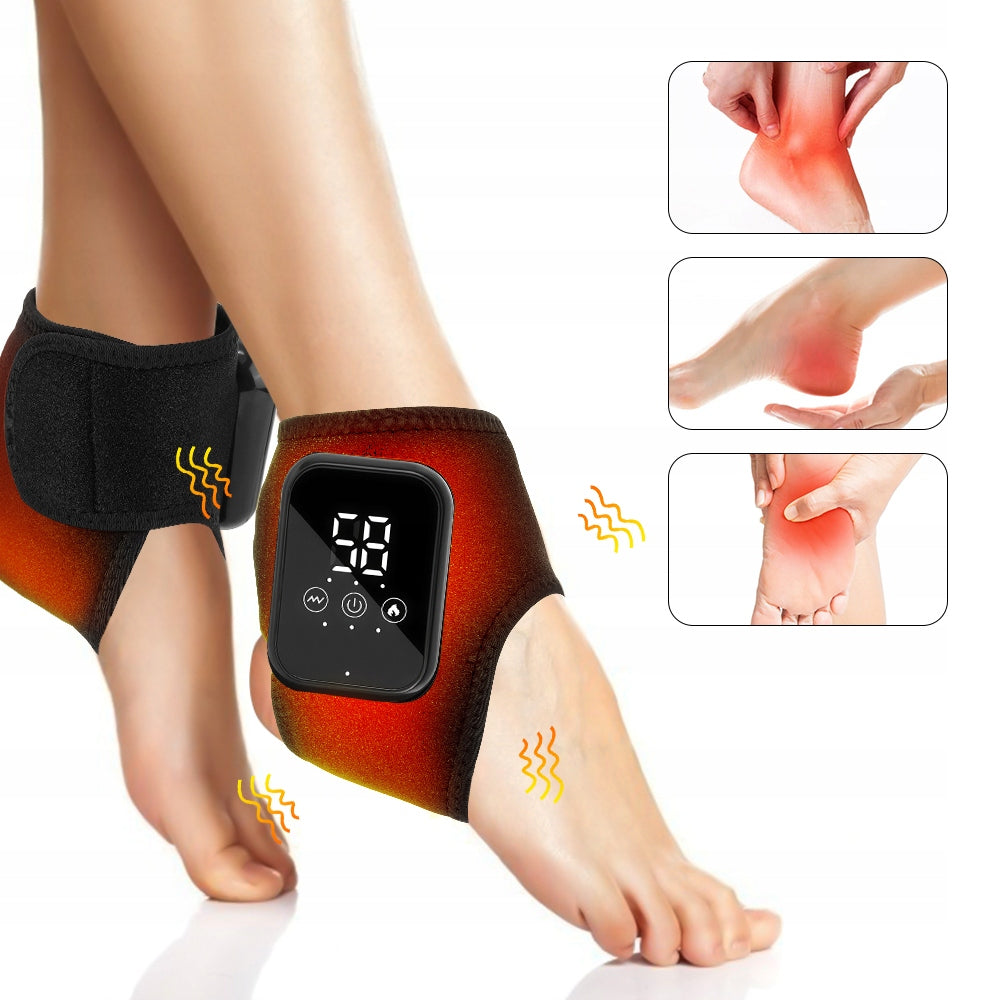 Foot Cube Massager Wireless Heating LCD 2in1 Min-Mar
