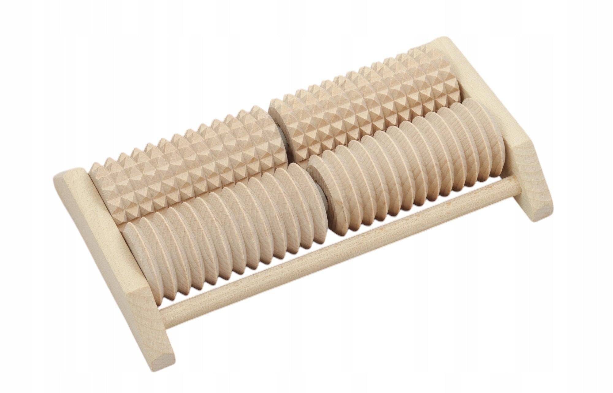 Foot MASSAGER Compact Wooden Beech Portable Convenient 28x17cm