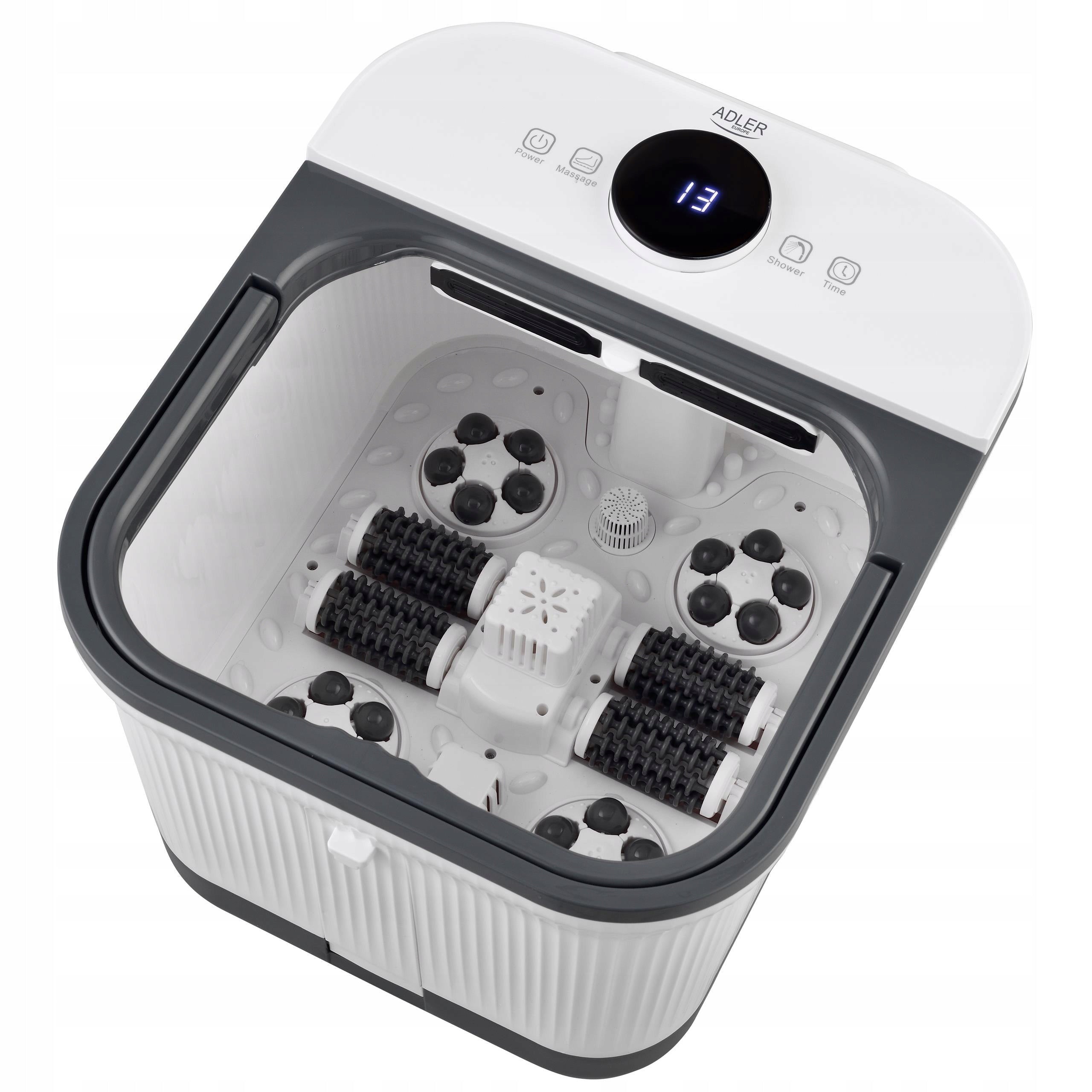 Foot MASSAGER Water Hydromassager 500W HEATING Vibration LED Bubbles Packaging status original