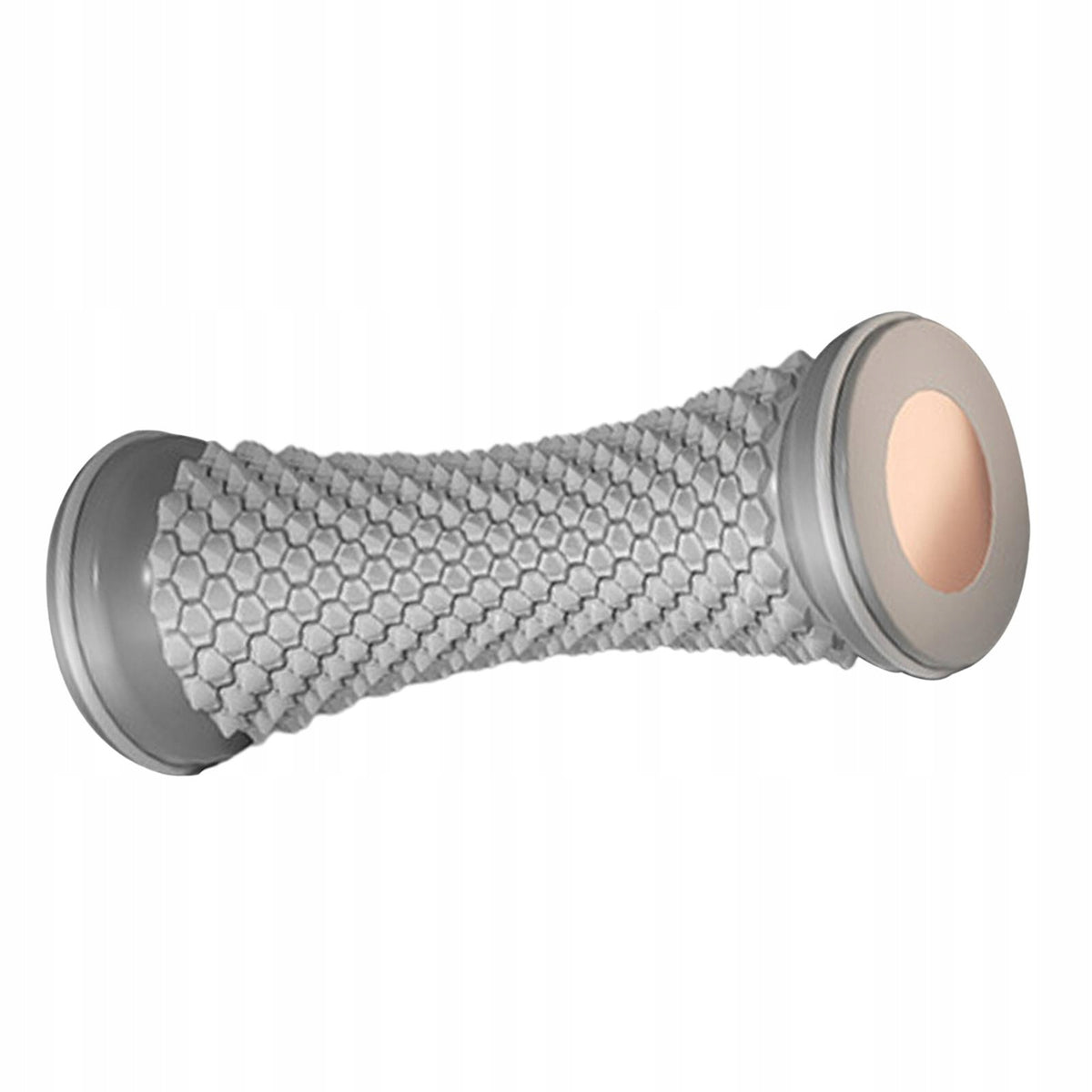 Foot Massage Roller Comfort Handheld Stimulates Myofascial Release Grey