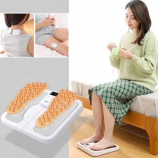 Foot Massager EMS Electrostimulator with Heating Electric Stimulation Brand LynkCust