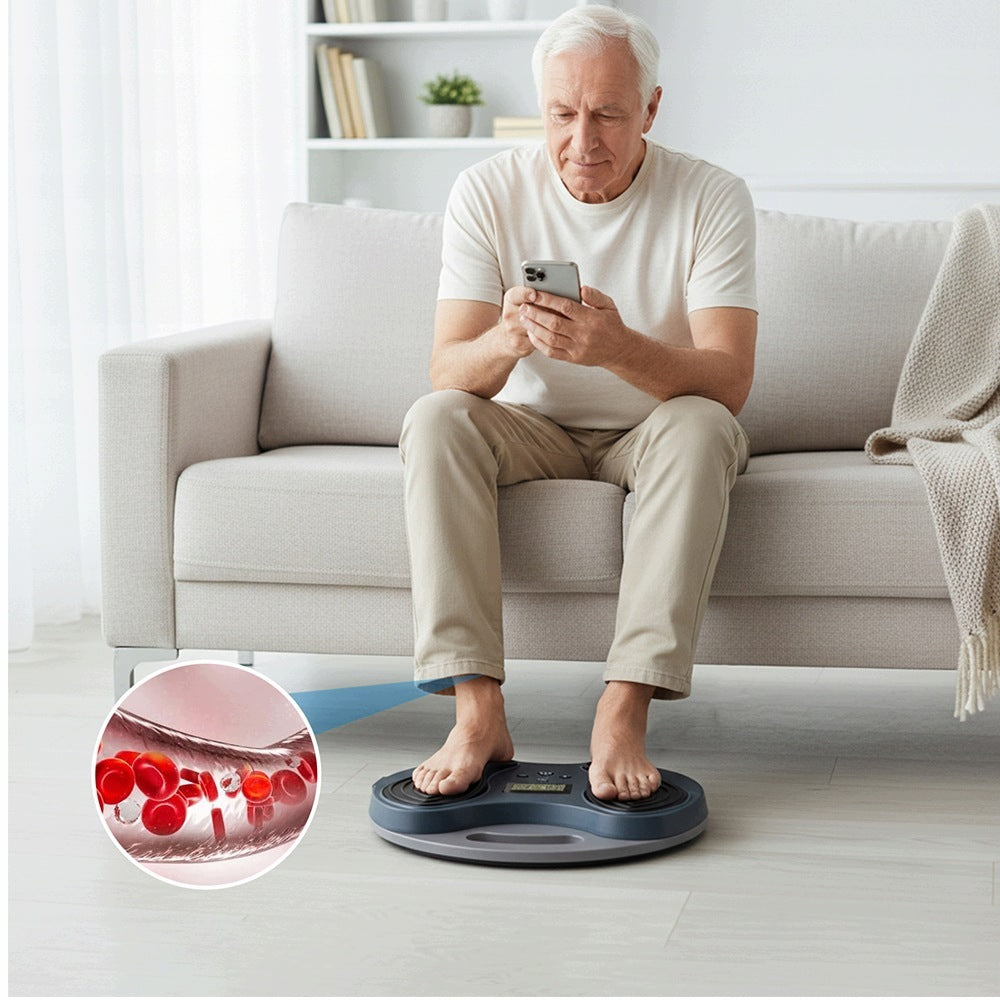 Foot Massager Electric Multifunctional Shiatsu Premium Ems With LCD Medical device no