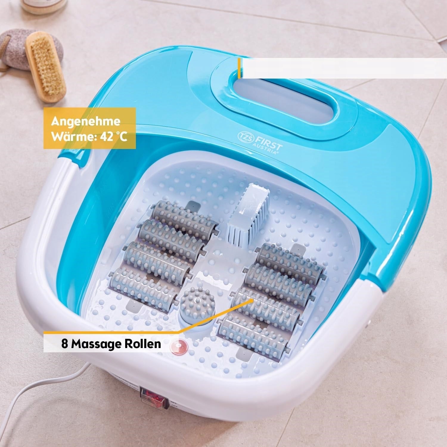 Foot Massager First Austria Home SPA Vibration Massage Pedicure Brand First Austria