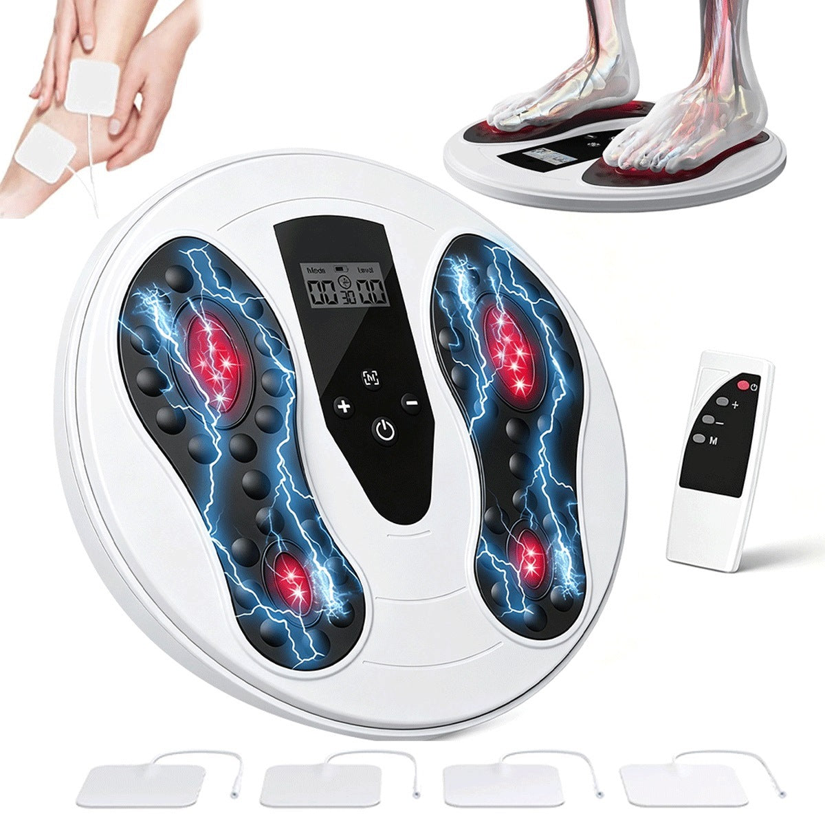 Foot Massager Muscle Electrostimulator Multifunctional Lite Touch Screen