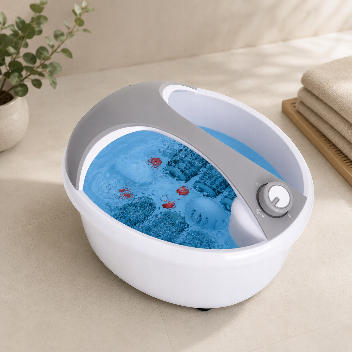 Foot Massager SPA Hydromassage Acupressure Infrared Aromatherapy 48C 450W Manufacturer code 5906892137938