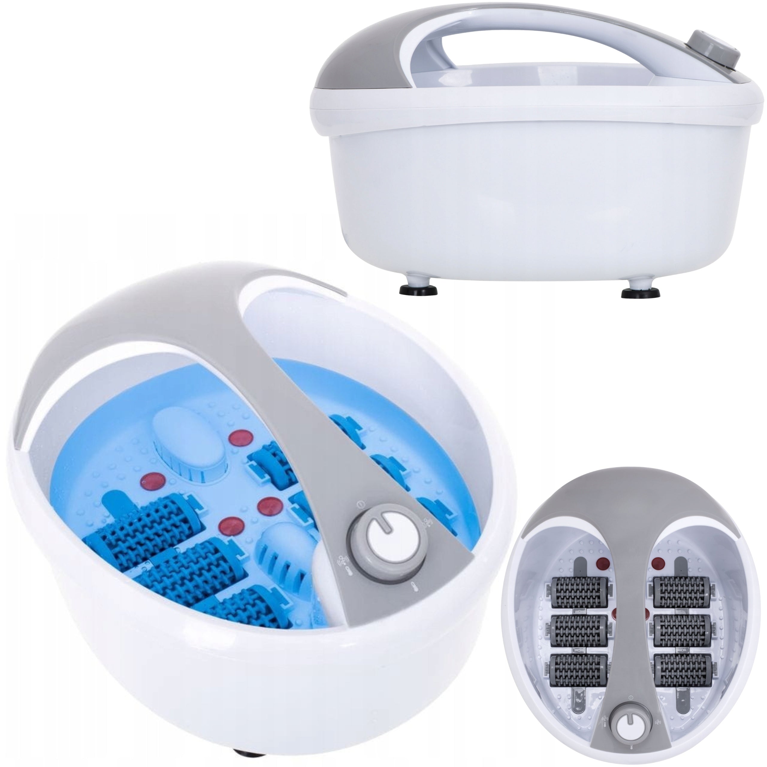 Foot Massager SPA Hydromassage Acupressure Infrared Aromatherapy 48C 450W