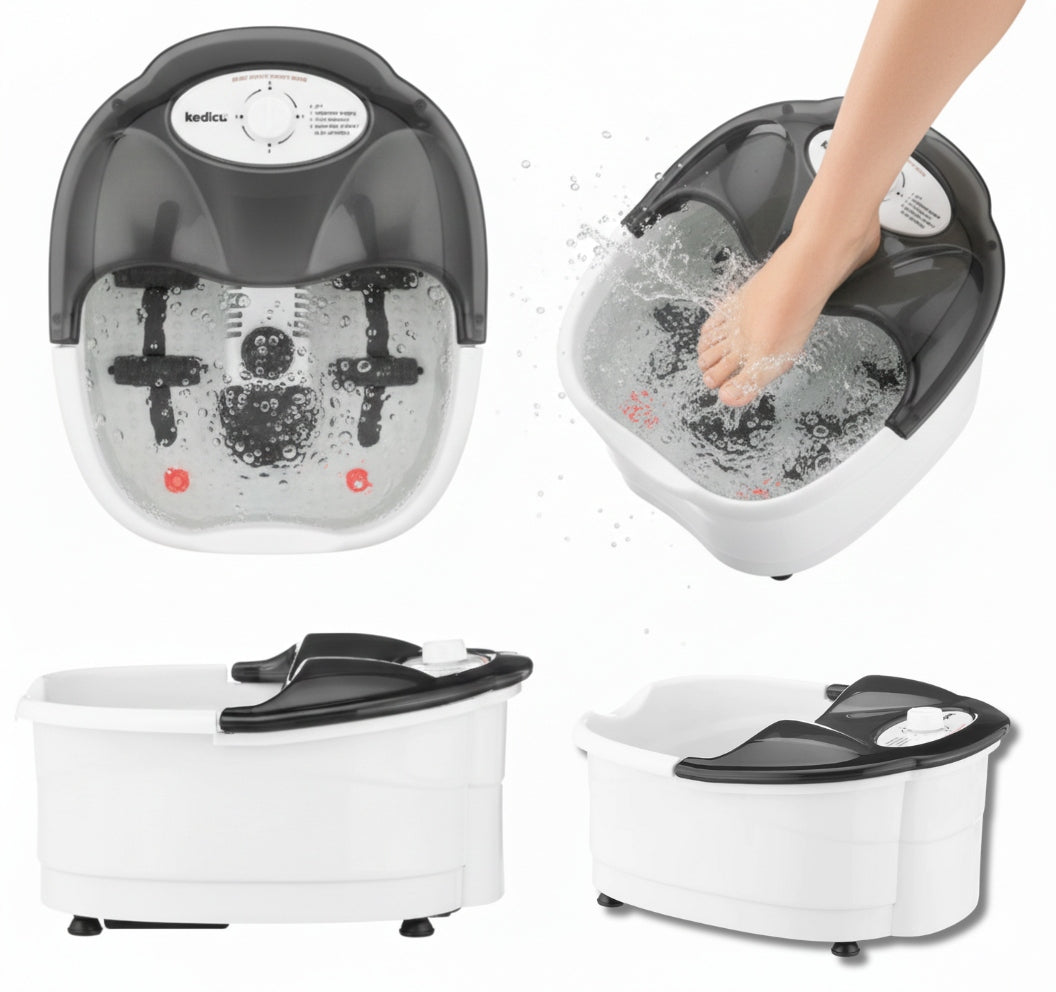 Foot Massager Water Hydromassage Heating Vibration Stimulation + FREEBIE