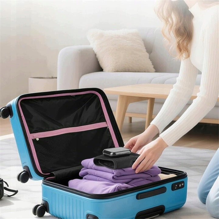 Foot Massager with Heating 3 Levels Temperature LED Wireless Medical device no