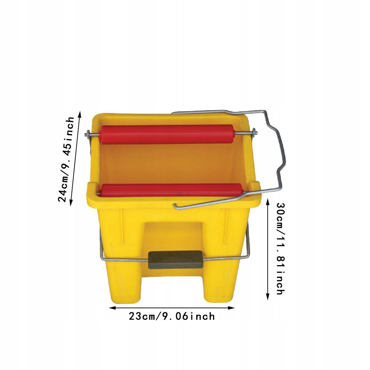 Foot Pedal Mop Bucket Tool Professional Accessories with Handle Yellow Packaging status original