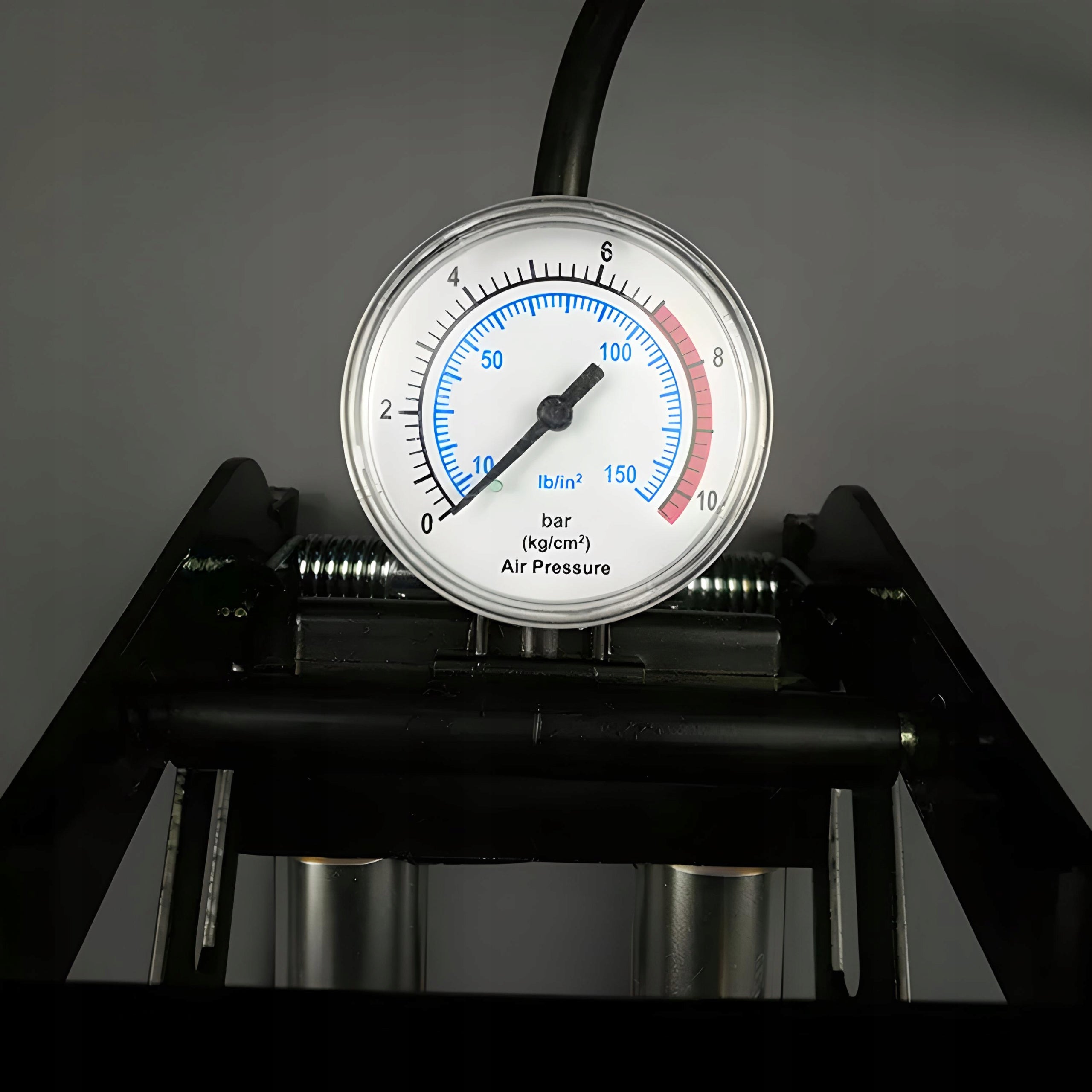 Foot Pump Double Piston Car Bicycle Pressure Gauge Ball Mattresses Auto Packaging status original