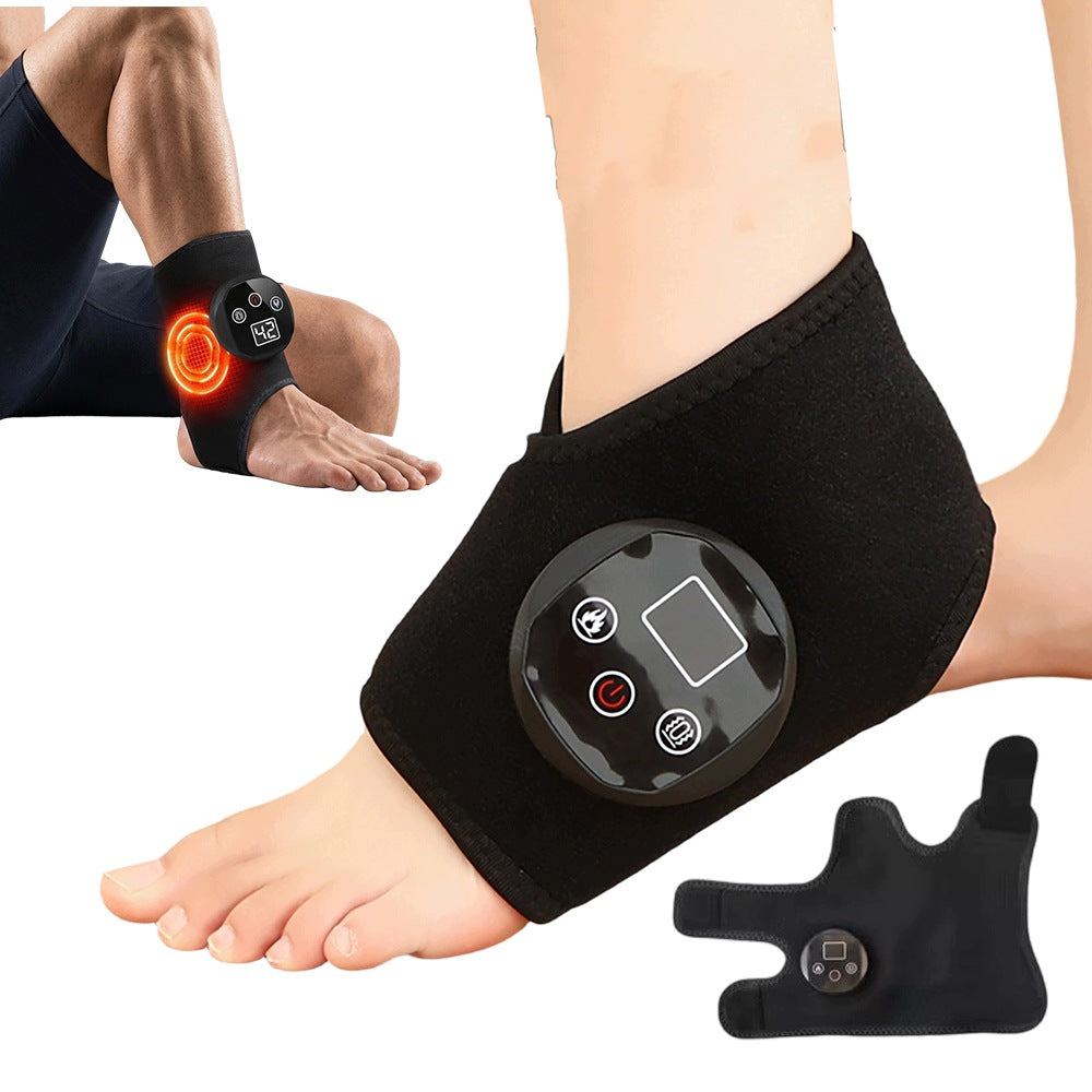Foot and Ankle Massager Heating Vibrating Portable USB Charging
