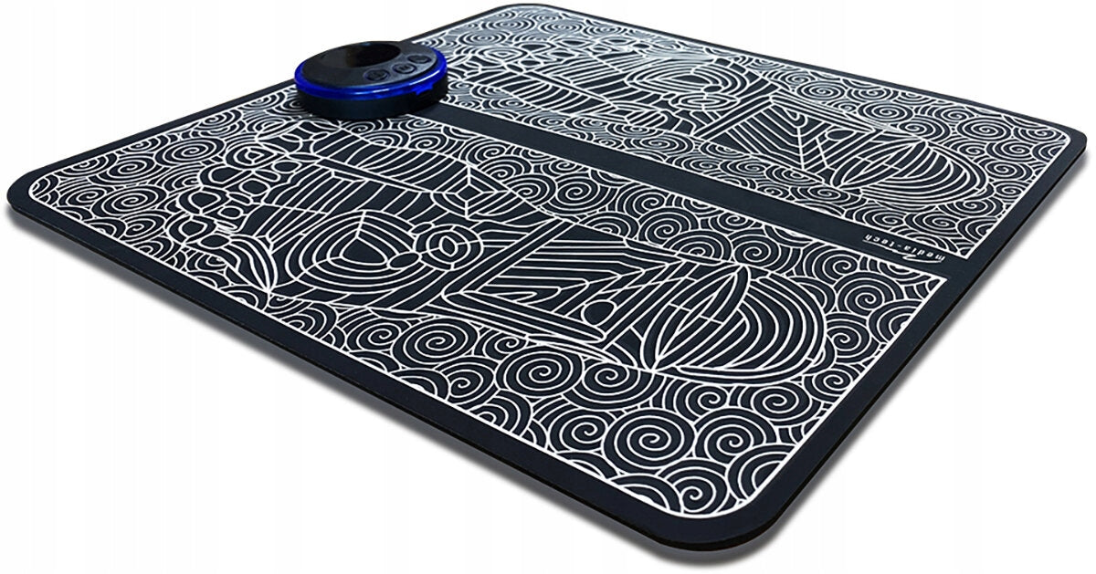Foot massage mat MEDIA TECH MT6527 Black Medical device no