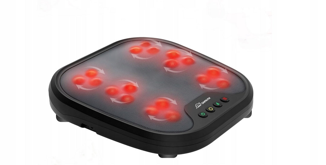 Foot massager Snailax Shiatsu with heating SL-593-NW black Manufacturer code 850042383179