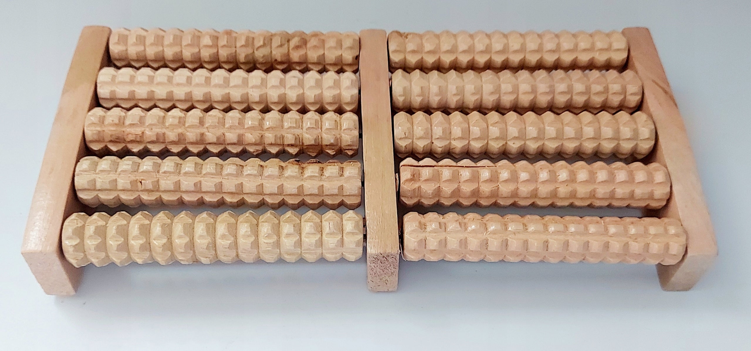 Foot massager roller traditional wooden 10 rollers Manufacturer code AG334