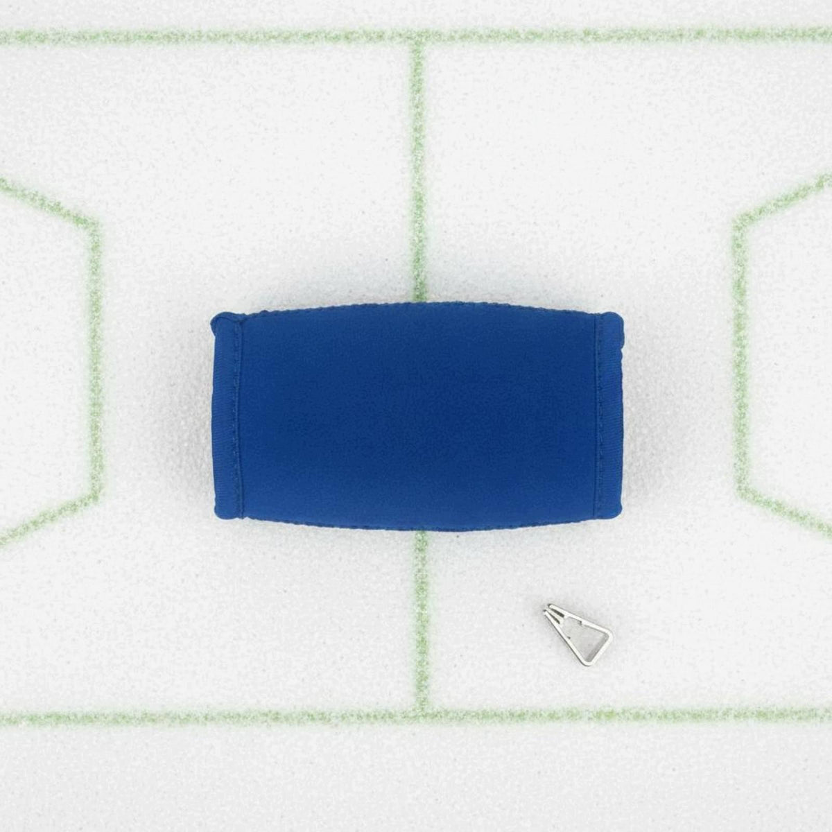 Football Chin Cushion Comfort Padding Football Chin Pad Guarding Blue Rugby Packaging status original