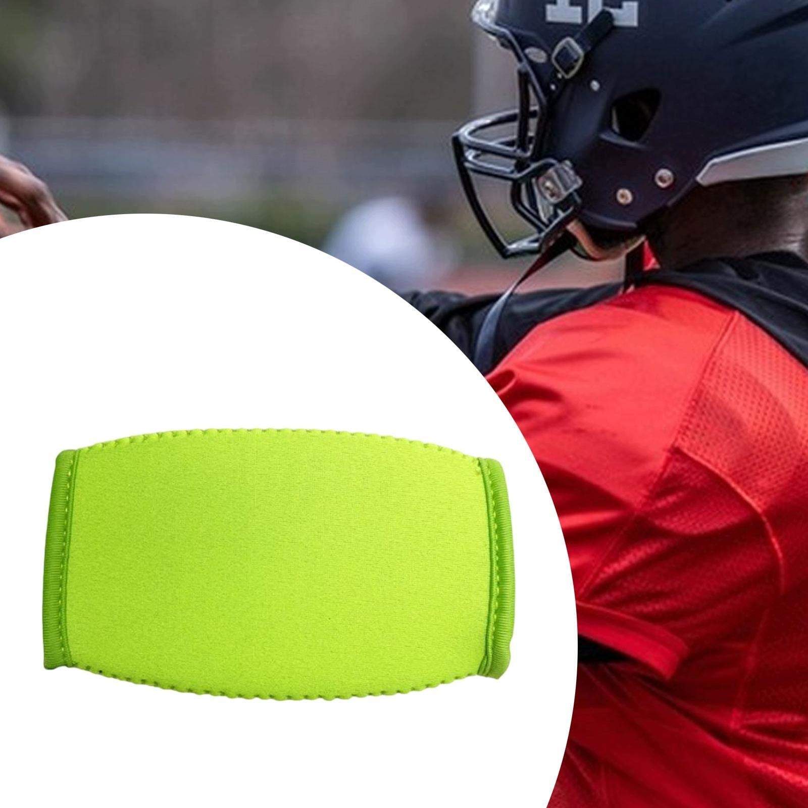 Football Chin Pad Chin Strap Cover Chin Cover Jaw Pad Strap Cushion Green