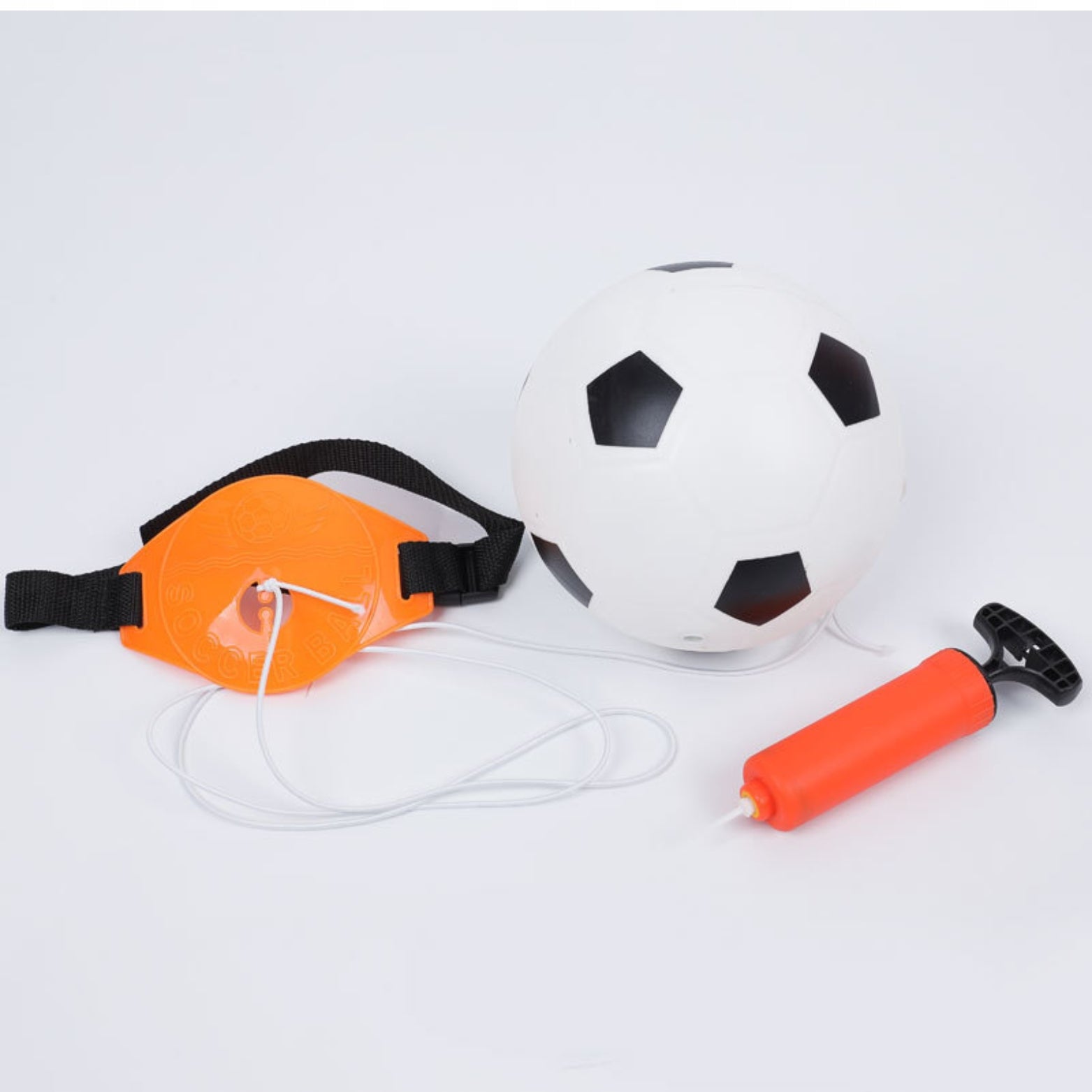 Football Set On Eraser With Ball And Pump Learning Tricks Football Character/Title none