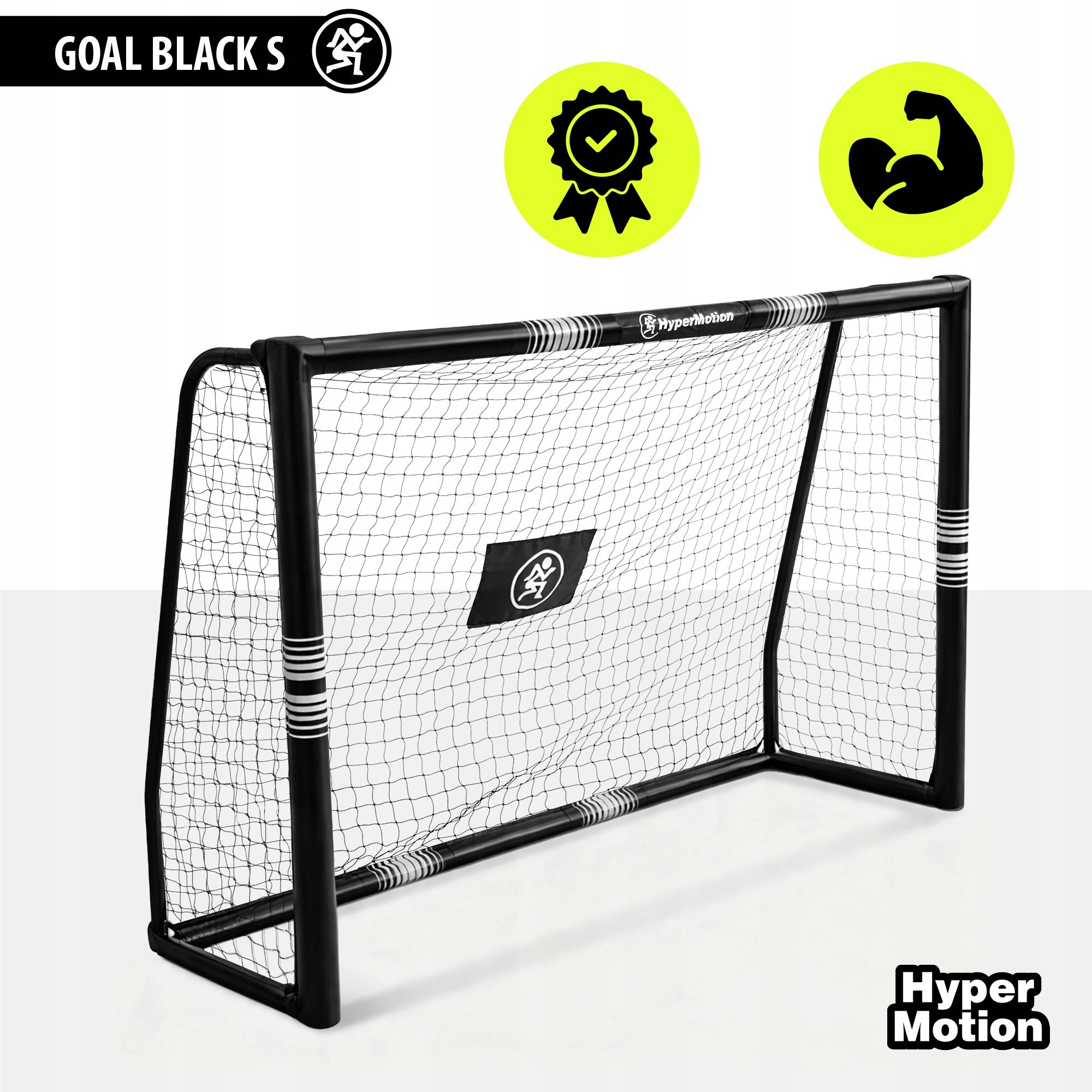 Football goal HyperMotion 180 × 120 cm – black Packaging status original