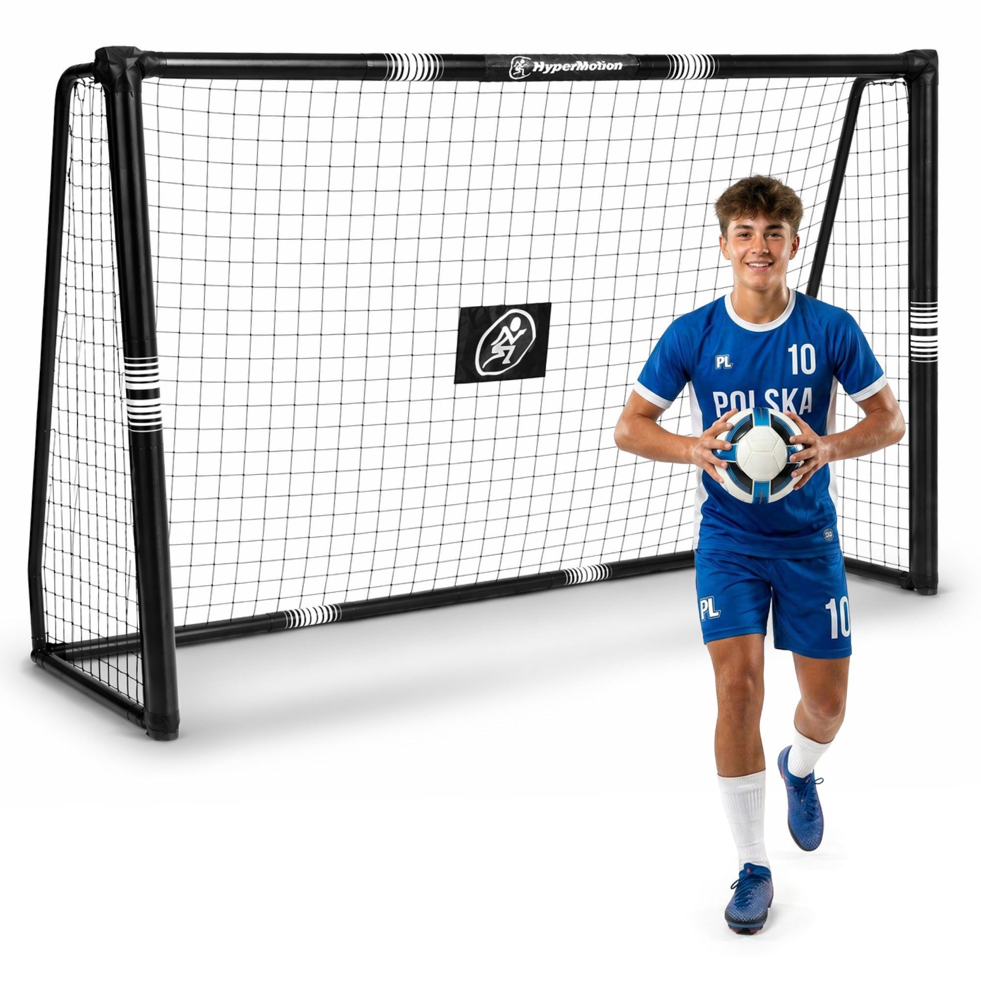 Football goal HyperMotion 240 × 160 cm – black