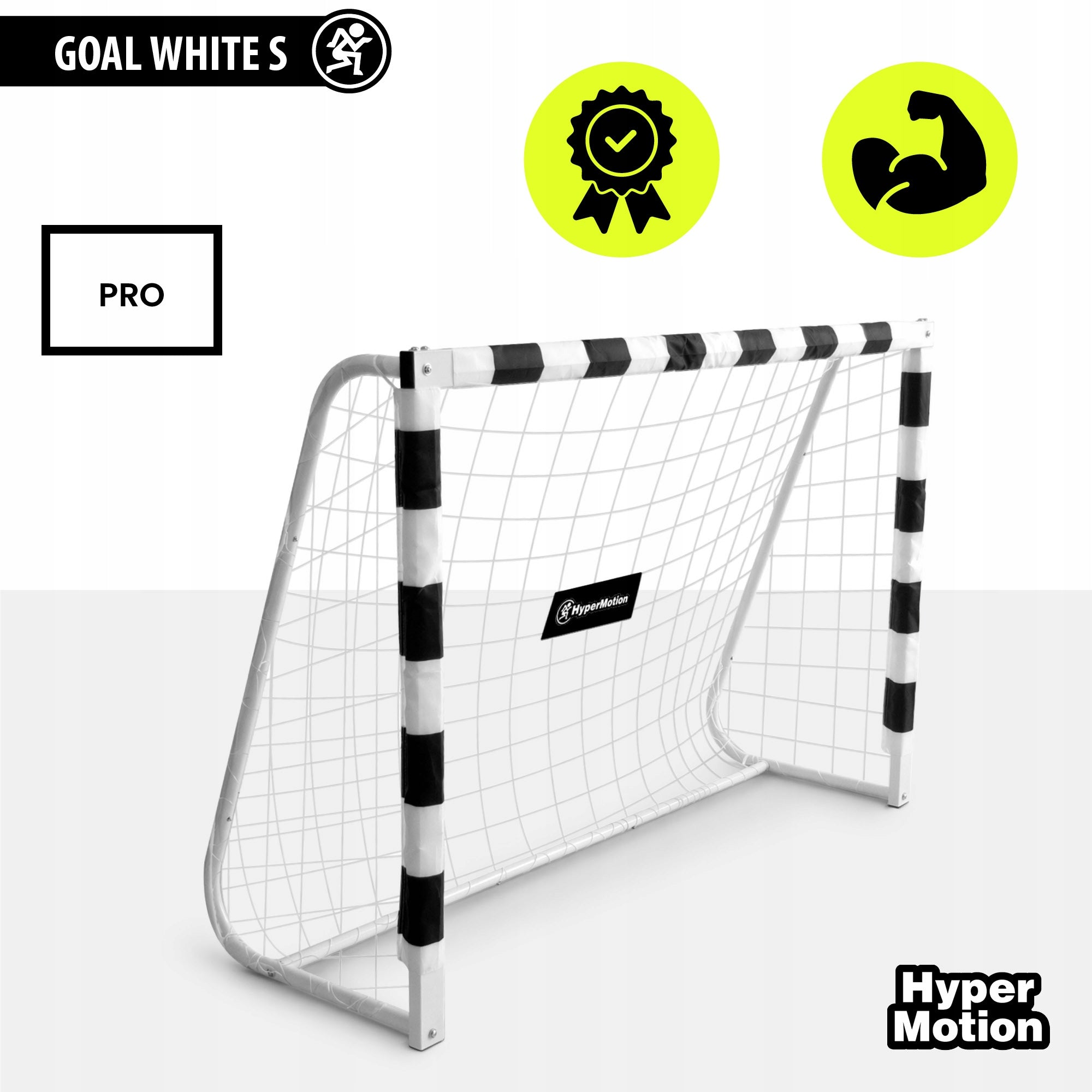Football goal HyperMotion PRO 180 × 120 cm – white Packaging status original