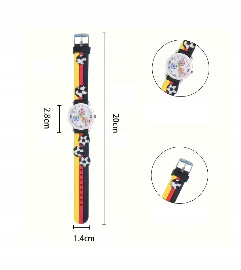 Football watch for boys ideal gift football sport time Packaging status original